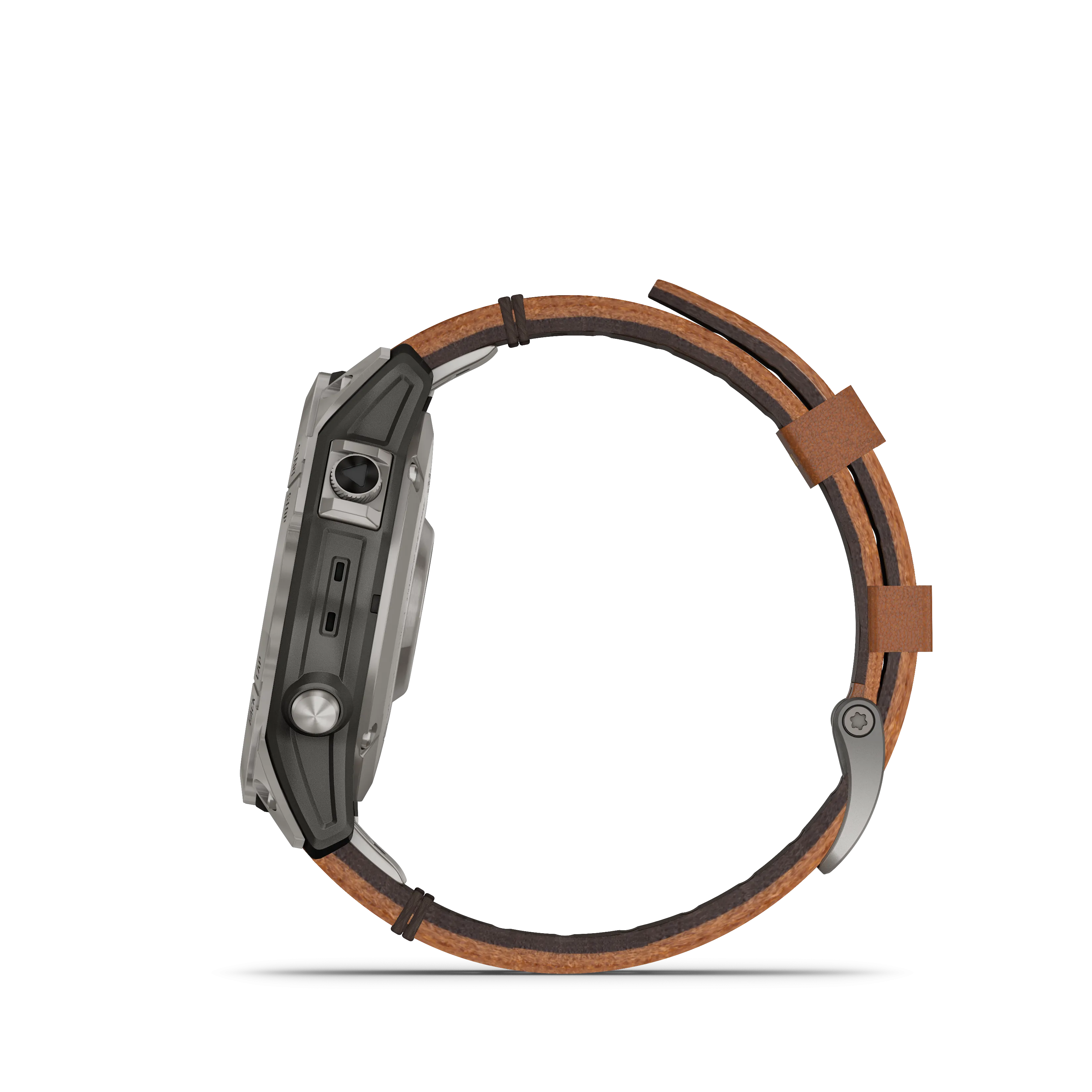 Fenix 7 Solar Smart Watch - Graphite/Chestnut - 010-02540-31