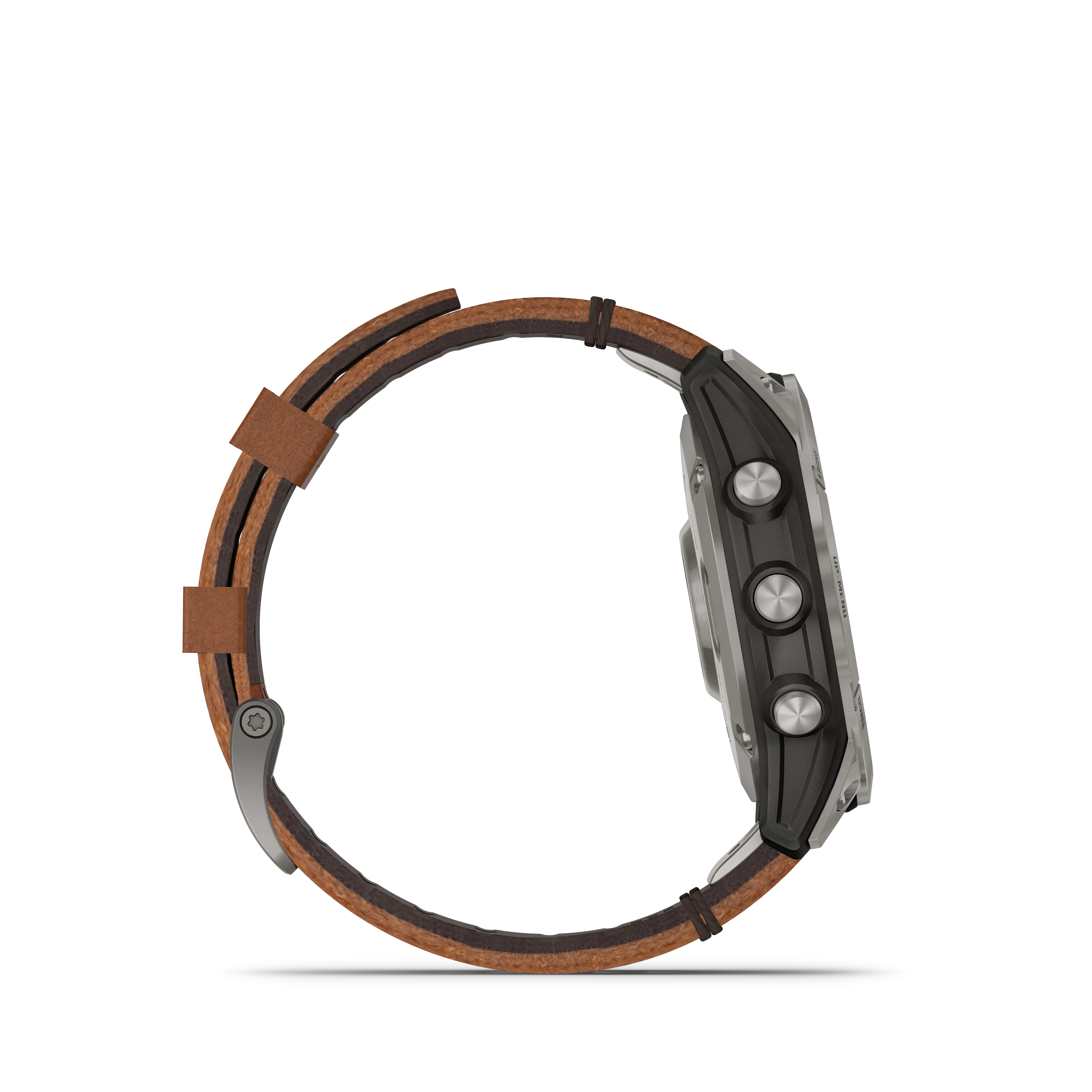 Fenix 7 Solar Smart Watch - Graphite/Chestnut - 010-02540-31