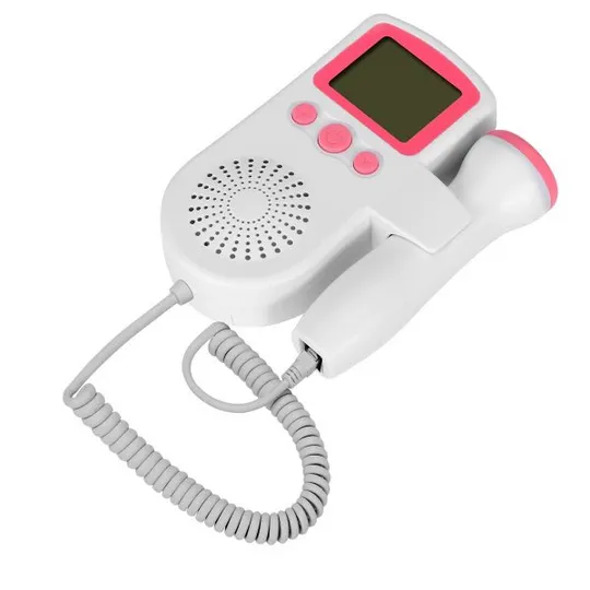Fetal Doppler Heart Rate Monitor Home Pregnancy Baby Fetal Heart Rate Sound Detector