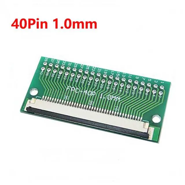 FFC / FPC Adapter Board 1mm to 2.54mm Soldered Connector