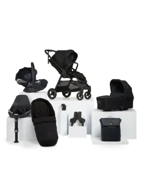 Flip XT³ Pushchair Complete Bundle with Cybex Cloud T Car Seat & Base (8 Pieces) - Ink