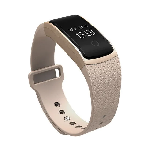 FLOVEME Bluetooth 4.0 Smart Watch - Sport Wristband with Sleep Monitor, Compatible with Android and iOS - Digital Clock Bracelet