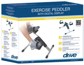 Folding Pedal Excerciser withElectronic Display
