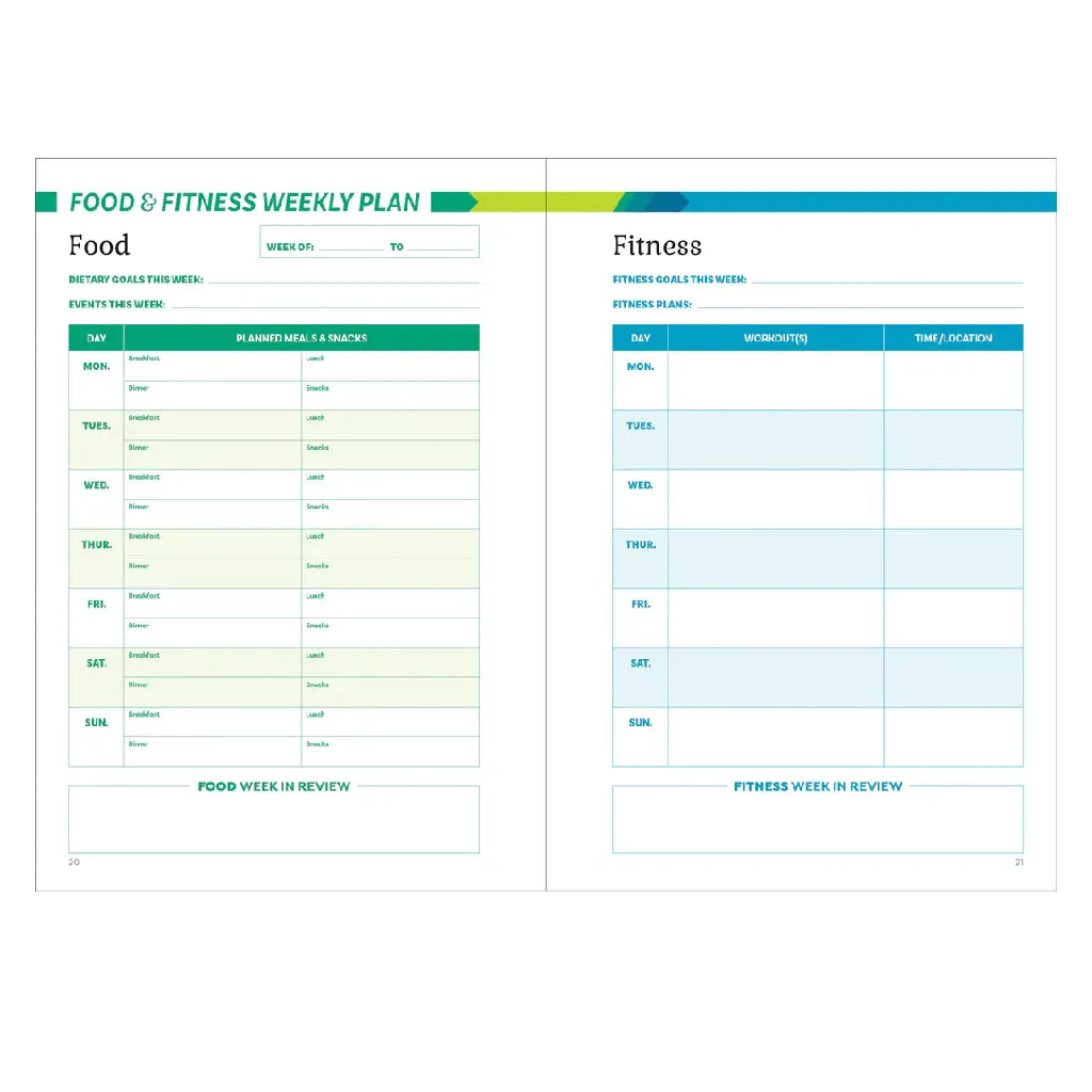 Food & Fitness Logbook