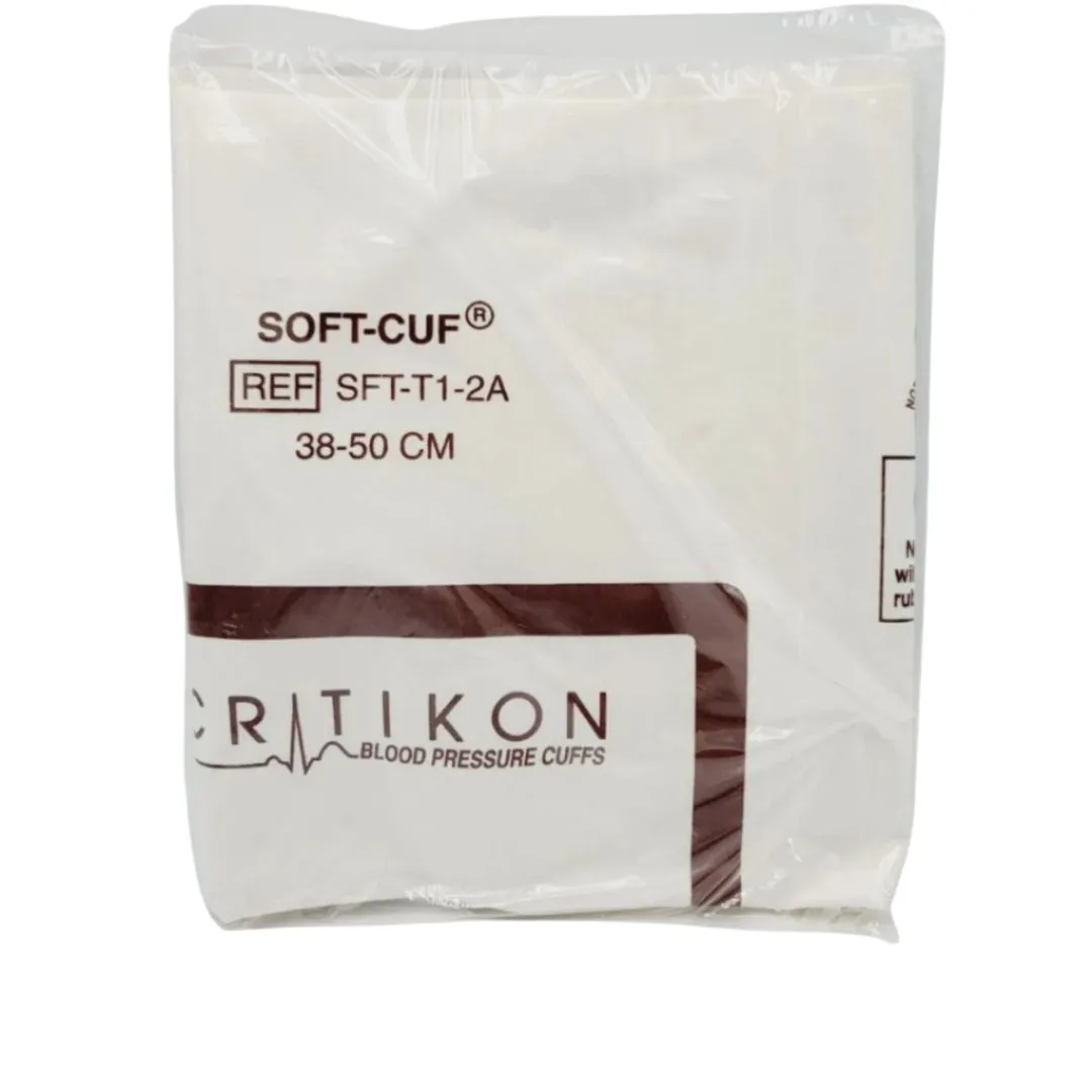 GE SFT-T1-2A Critikon Thigh SOFT-CUF Blood Pressure Cuffs 38-50cm Box of 20