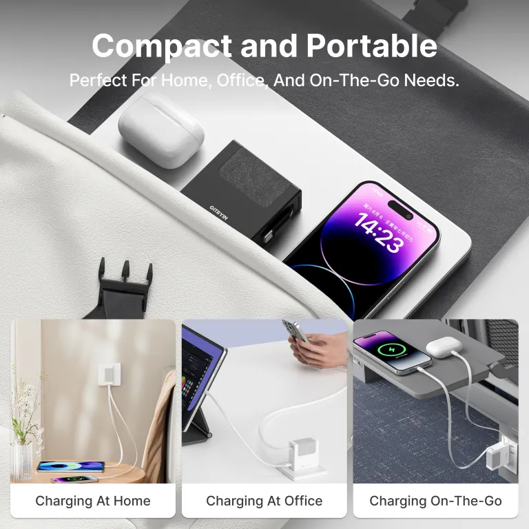 Gitryin Retractable Charger for 3C Devices