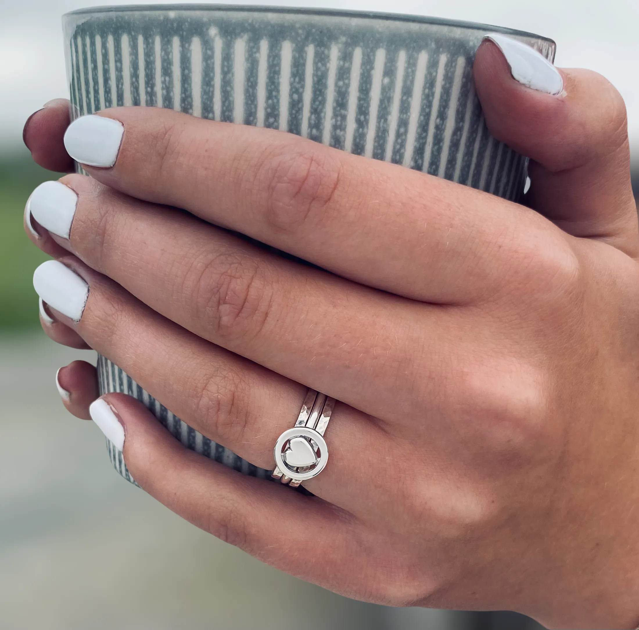 Heart of the Chapel Stacking Ring