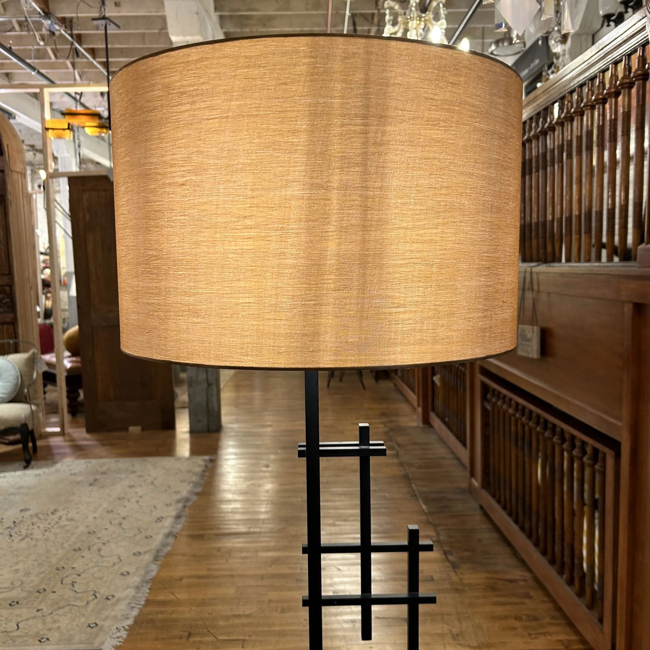 Hubbardton Forge Floor Lamp, Black Iron, Contemporary