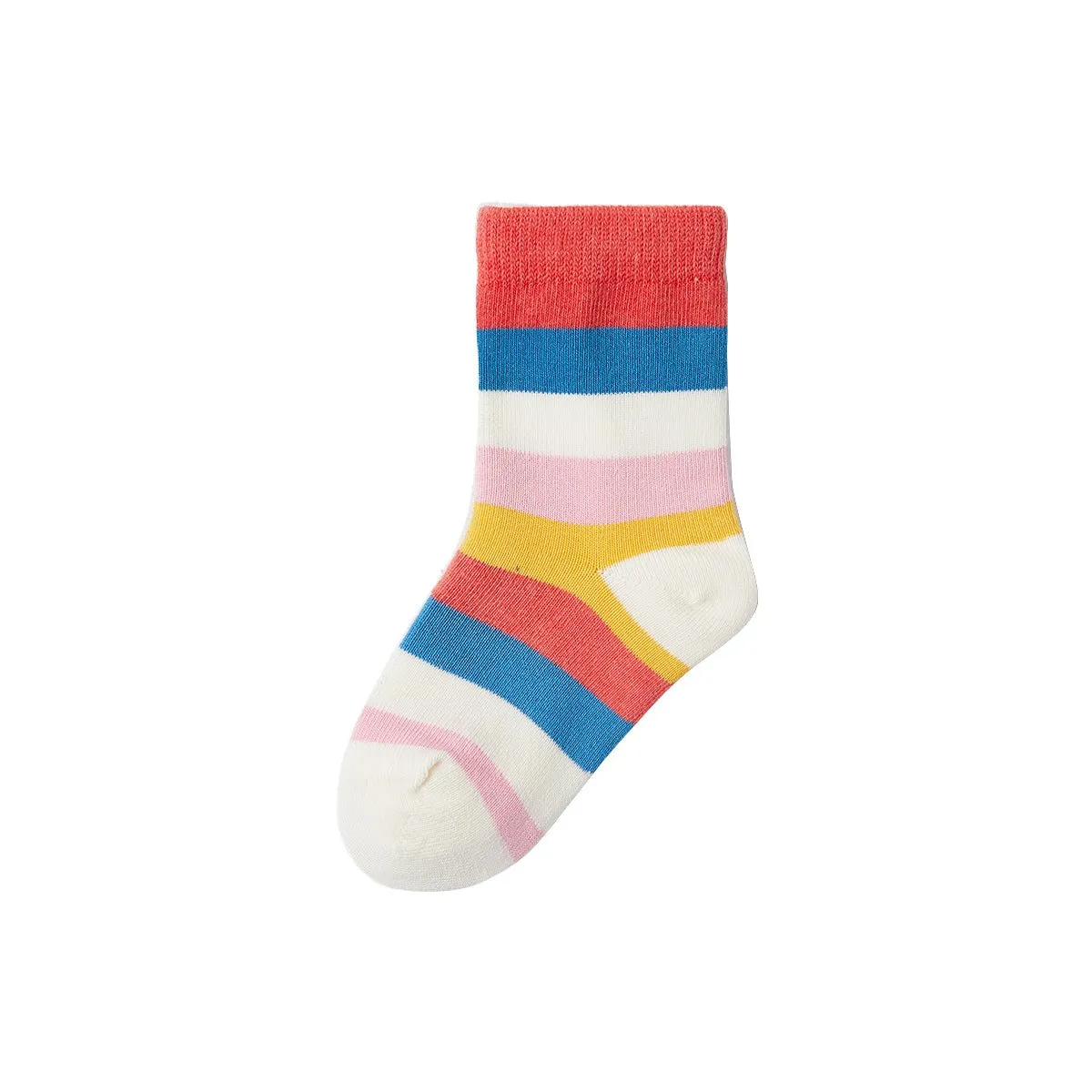 I Love Fruit Breathable Girl 5pcs Crew Socks Set
