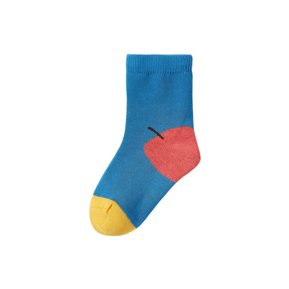 I Love Fruit Breathable Girl 5pcs Crew Socks Set