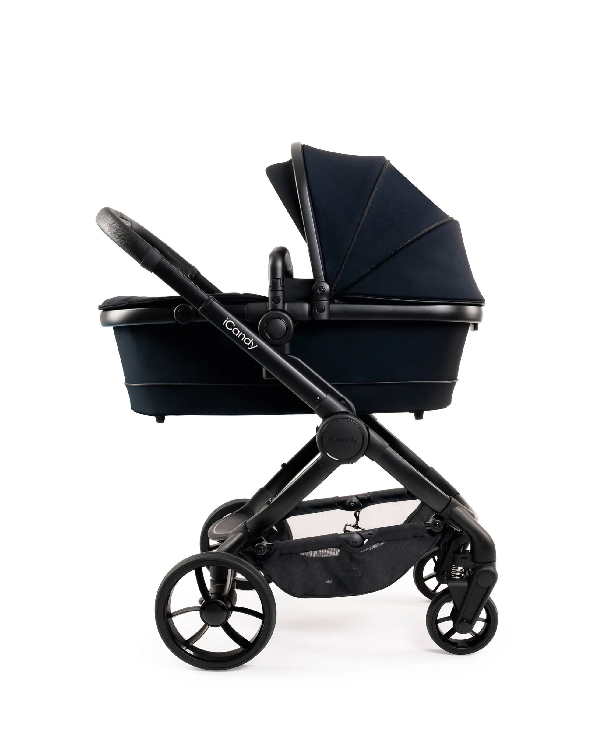 iCandy Peach 7 Complete Pushchair Bundle with Maxi-Cosi Pebble 360 Pro&sup2;  Car Seat & Base – Black