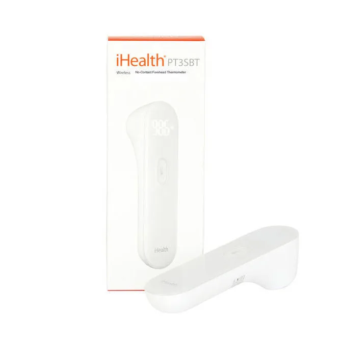 iHealth Wireless Thermometer (PT3SBT) - Bluetooth Infrared Forehead Non-Contact