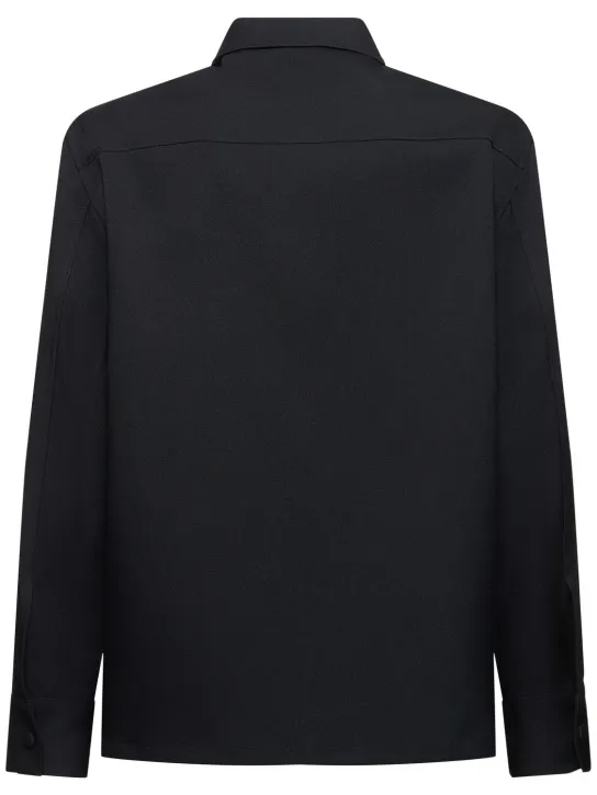 Jil Sander   Regular fit zipped shirt 