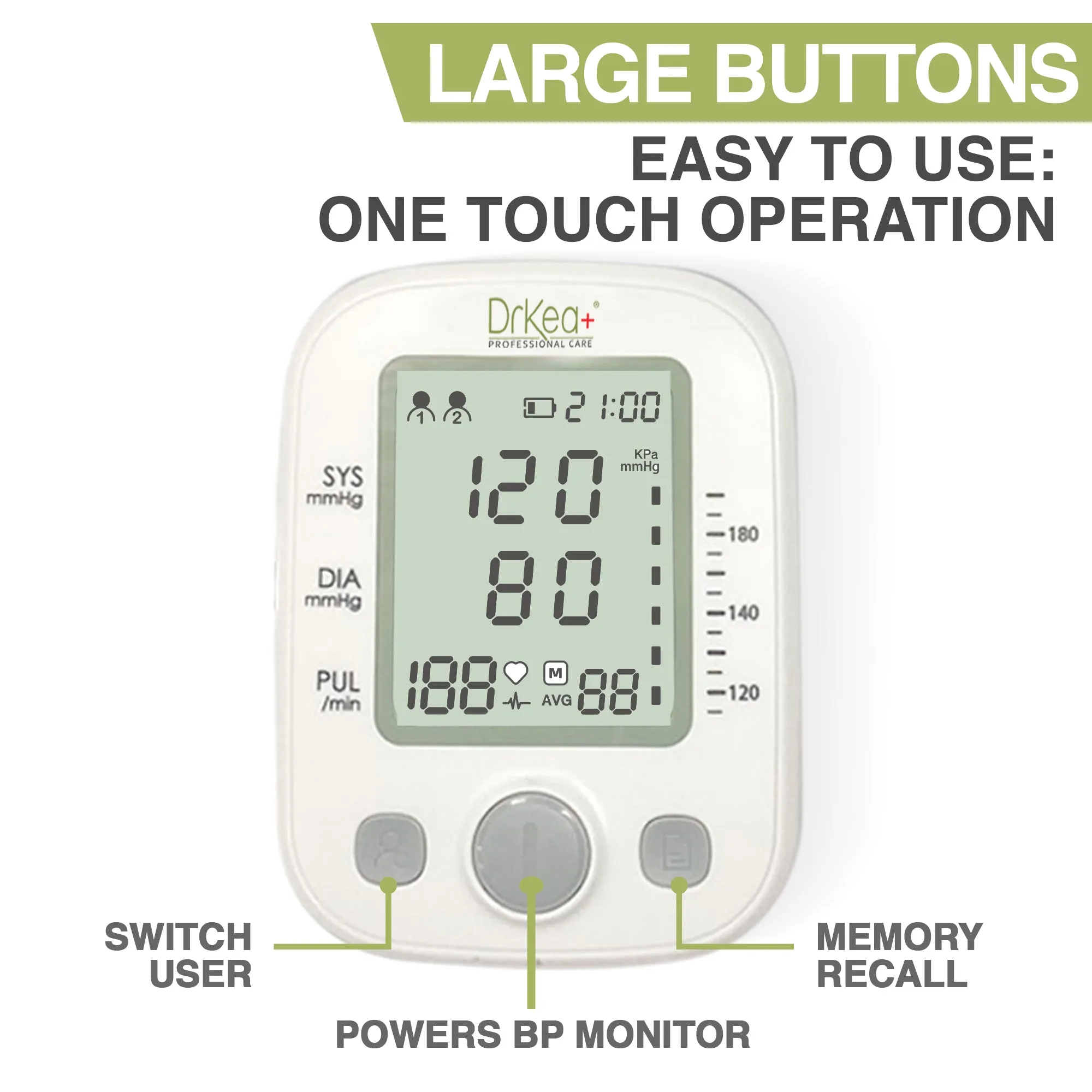 K200i Upper Arm Blood Pressure Monitor