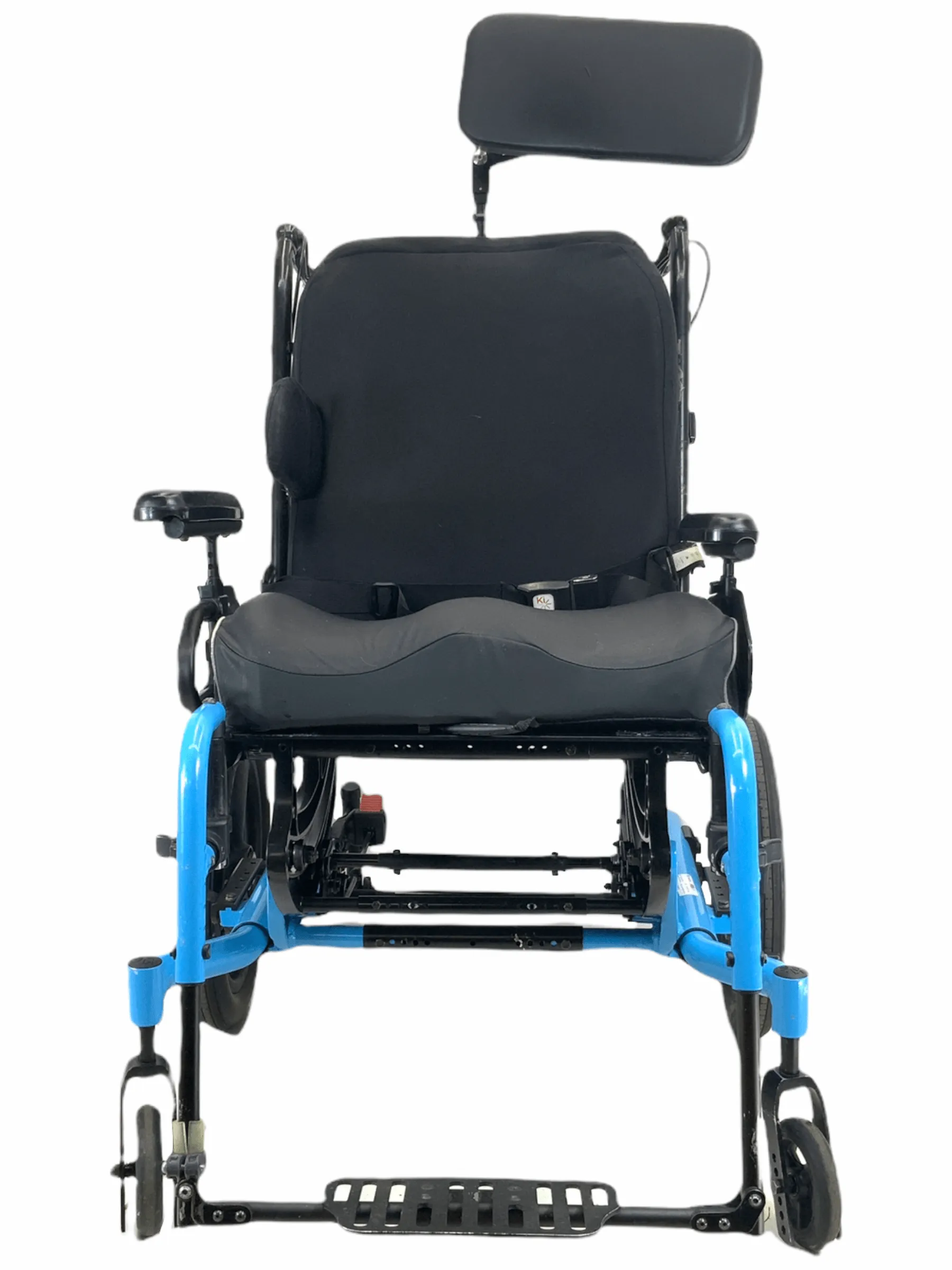 Ki Mobility Focus CR Tilt-In-Space Manual Wheelchair 20" x 17" Seat | -5° - 50° Tilt | Height Adjustable Armrests | Adjustable Headrest
