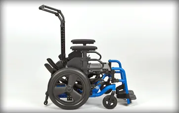 Ki Mobility Focus CR Tilt-In-Space Manual Wheelchair 20" x 17" Seat | -5° - 50° Tilt | Height Adjustable Armrests | Adjustable Headrest