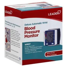 Leader Deluxe Automatic Wrist Blood Pressure Monitor