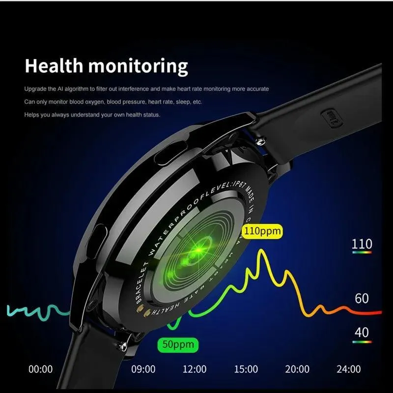 LIGE Health Tracker Smartwatch: Waterproof with Call Function
