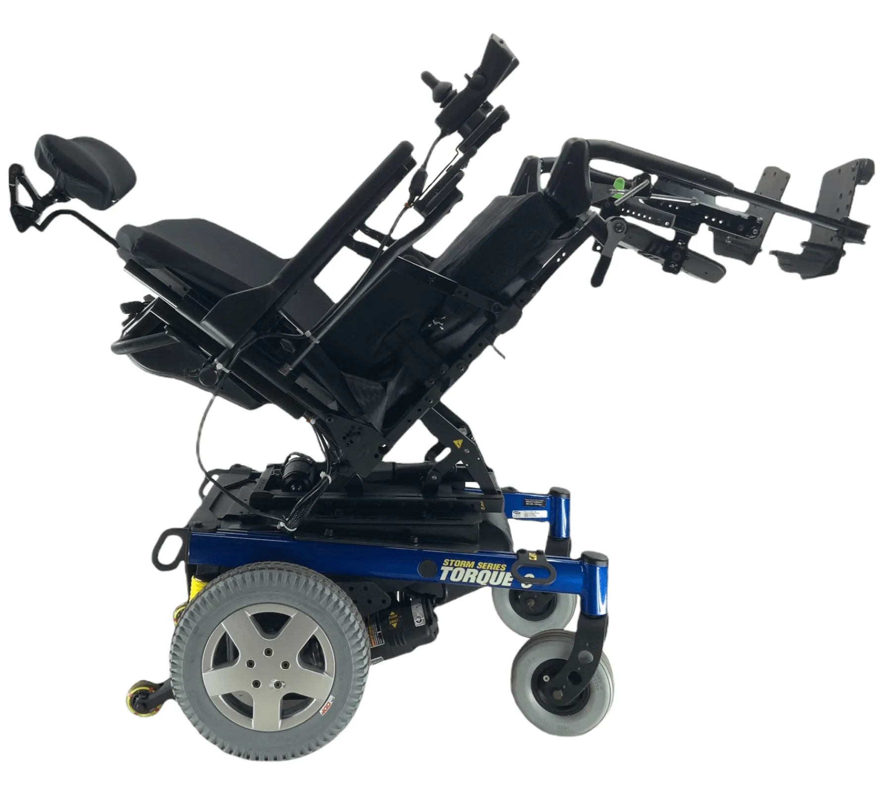 Like-New Invacare Storm Series Torque 3 Rehab Power Chair | 22 x 19 Seat |  Tilt, Recline