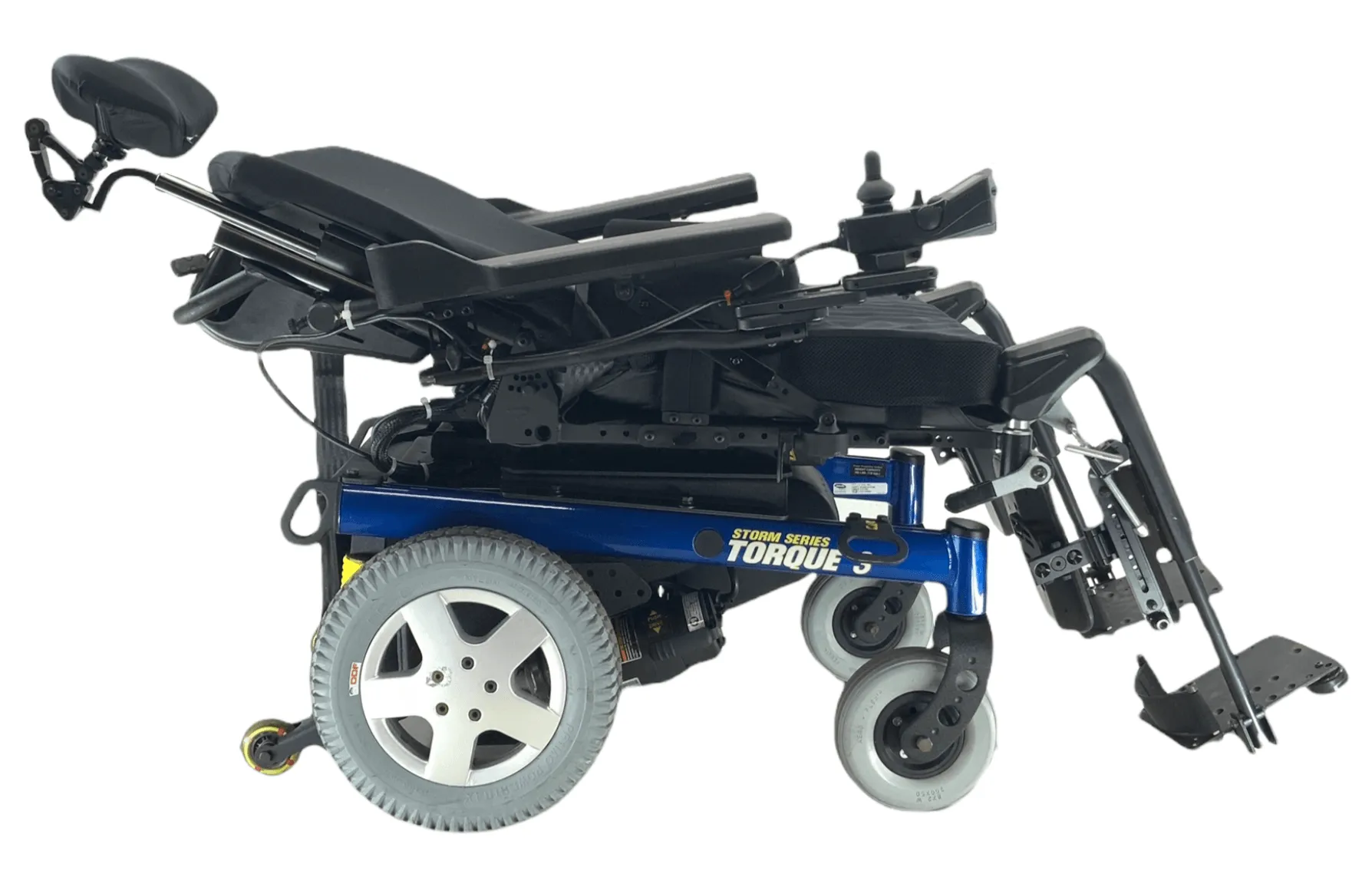 Like-New Invacare Storm Series Torque 3 Rehab Power Chair | 22 x 19 Seat |  Tilt, Recline
