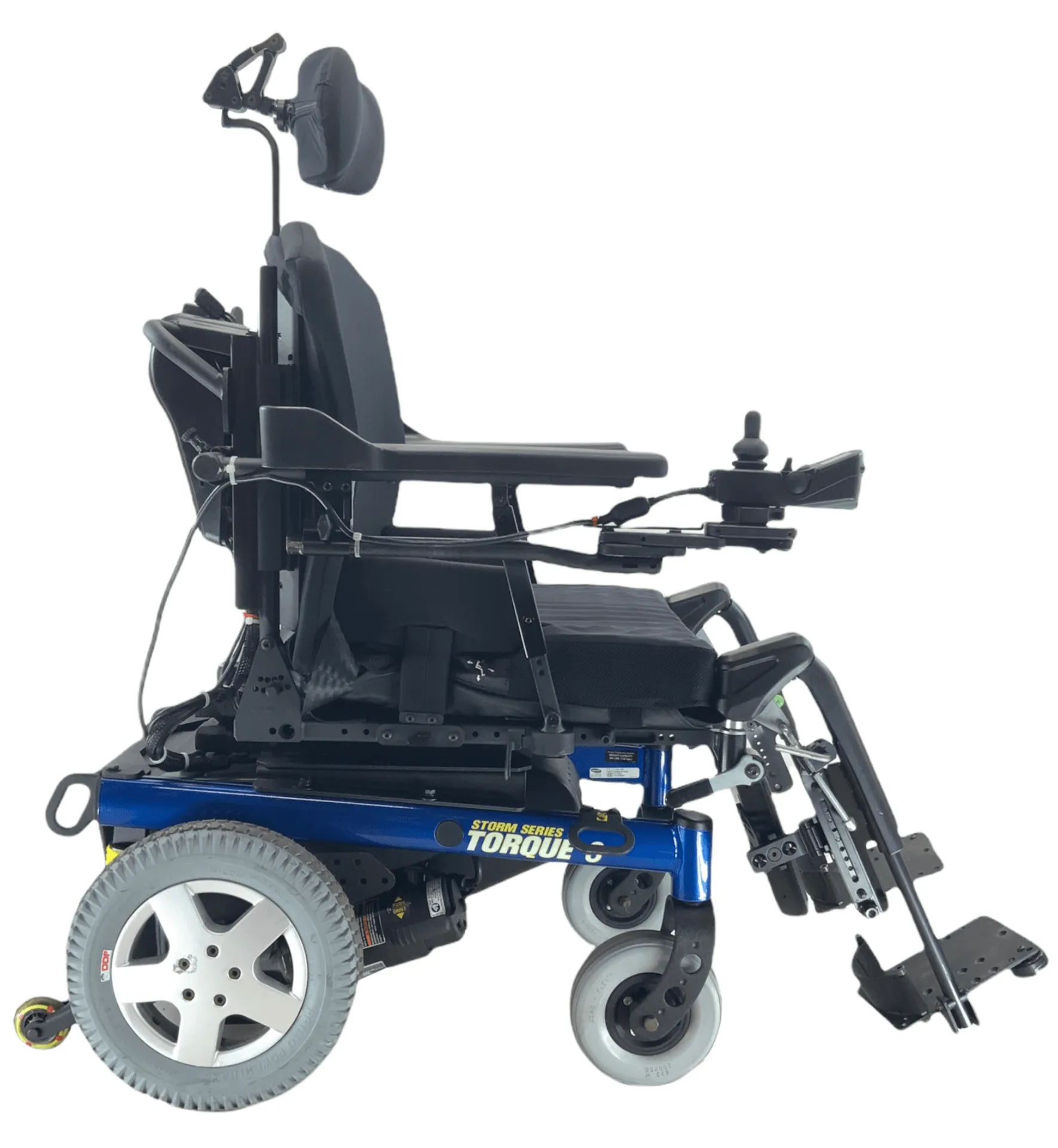 Like-New Invacare Storm Series Torque 3 Rehab Power Chair | 22 x 19 Seat |  Tilt, Recline