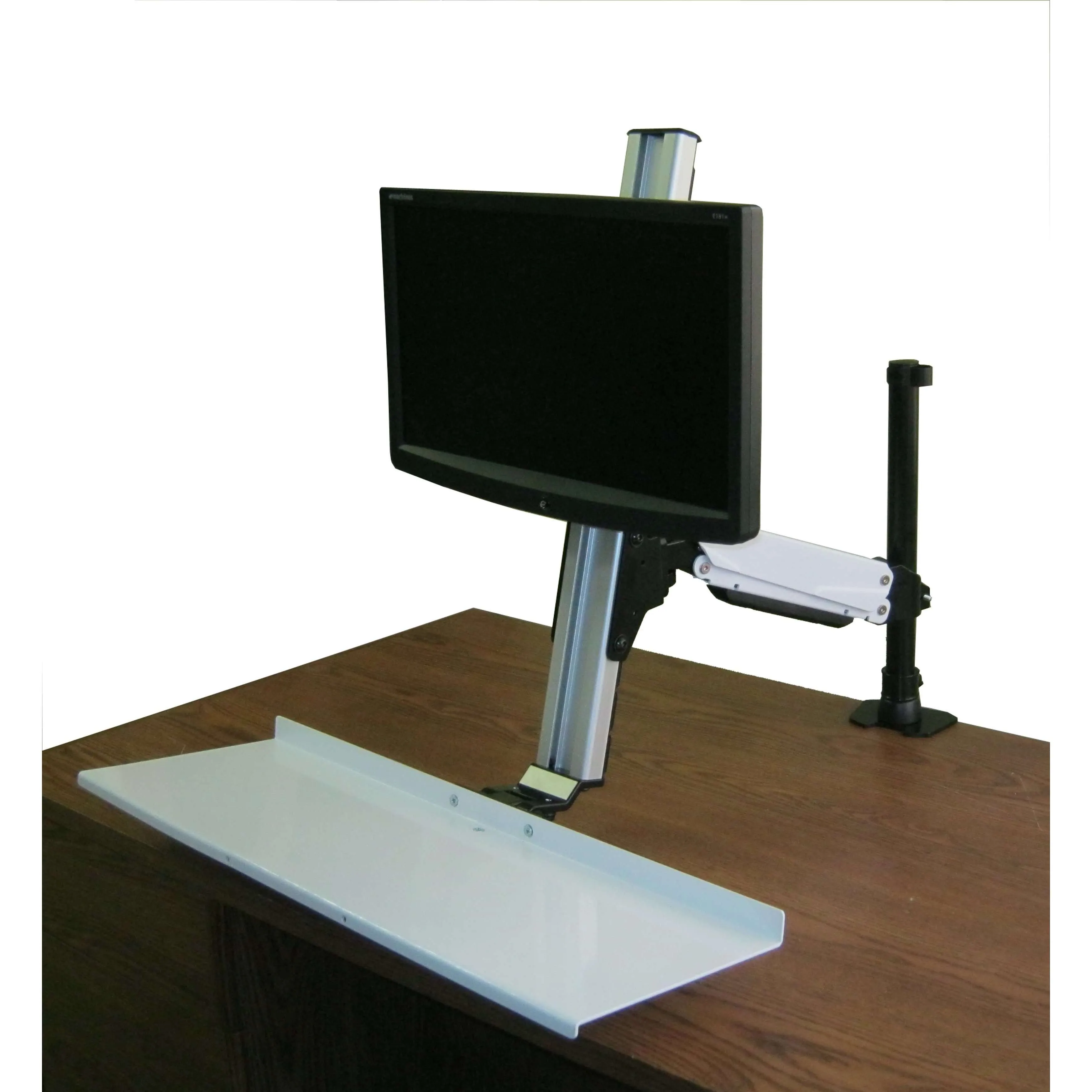 Lorell/Rocelco Ergonomic Sit-to-Stand Floating Desk, R EFD