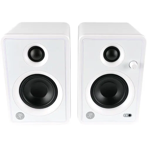 Mackie Studio Monitor 3-Inch (CR3-XBTLTD-WHT (Pair)