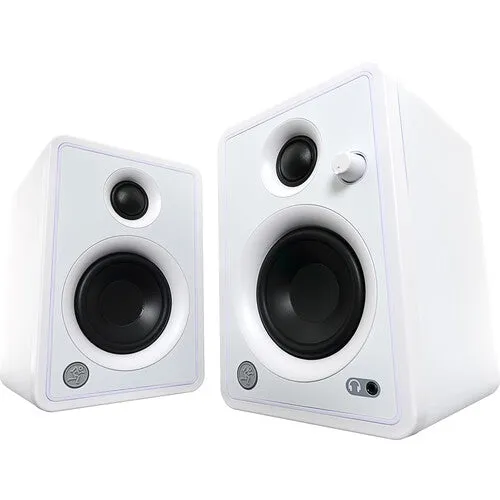 Mackie Studio Monitor 3-Inch (CR3-XBTLTD-WHT (Pair)