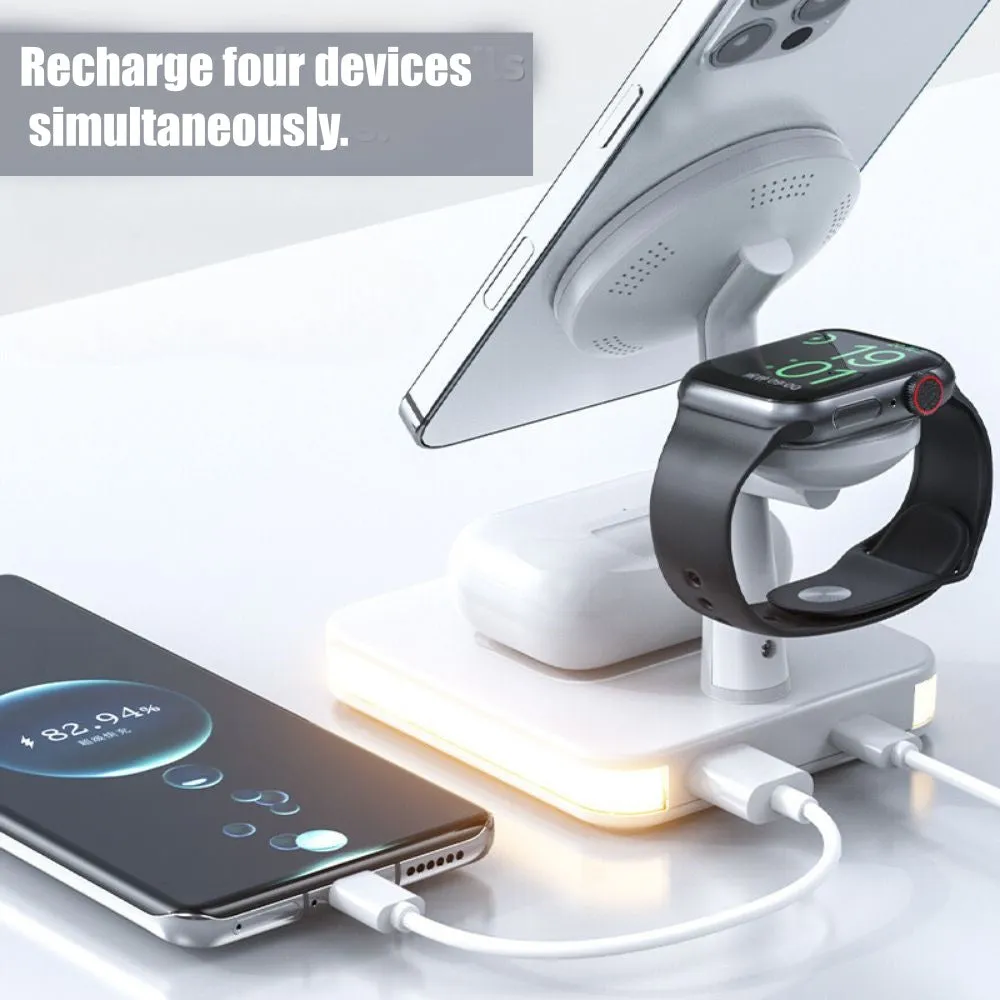 MagDock : 4-in-1 Wireless Charger