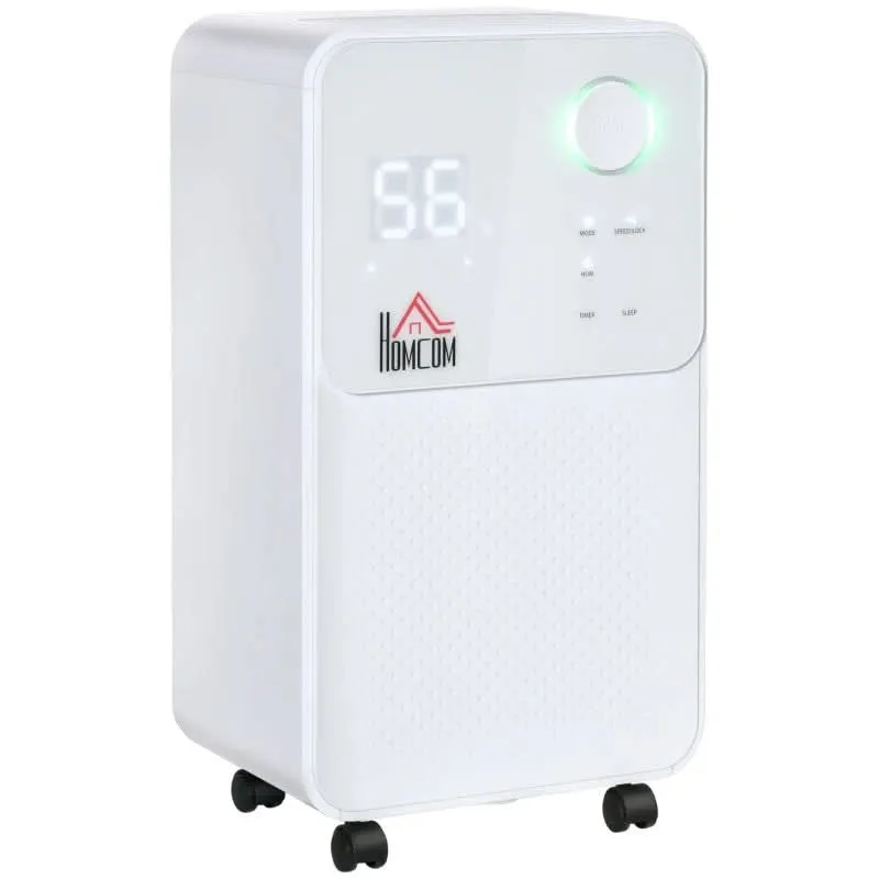 Maplin Plus 12L/Day 2000ML Portable Quiet Dehumidifier with 4 Modes