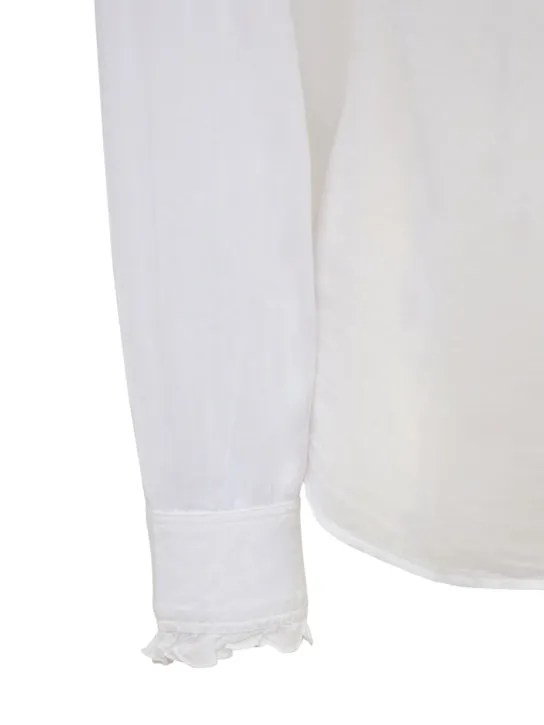 Marant Etoile   Pamias ruffled cotton shirt 