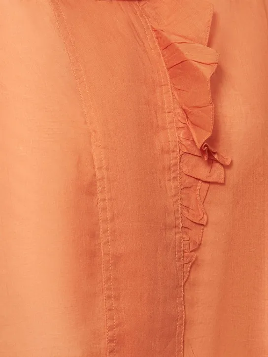Marant Etoile   Pamias ruffled cotton shirt 