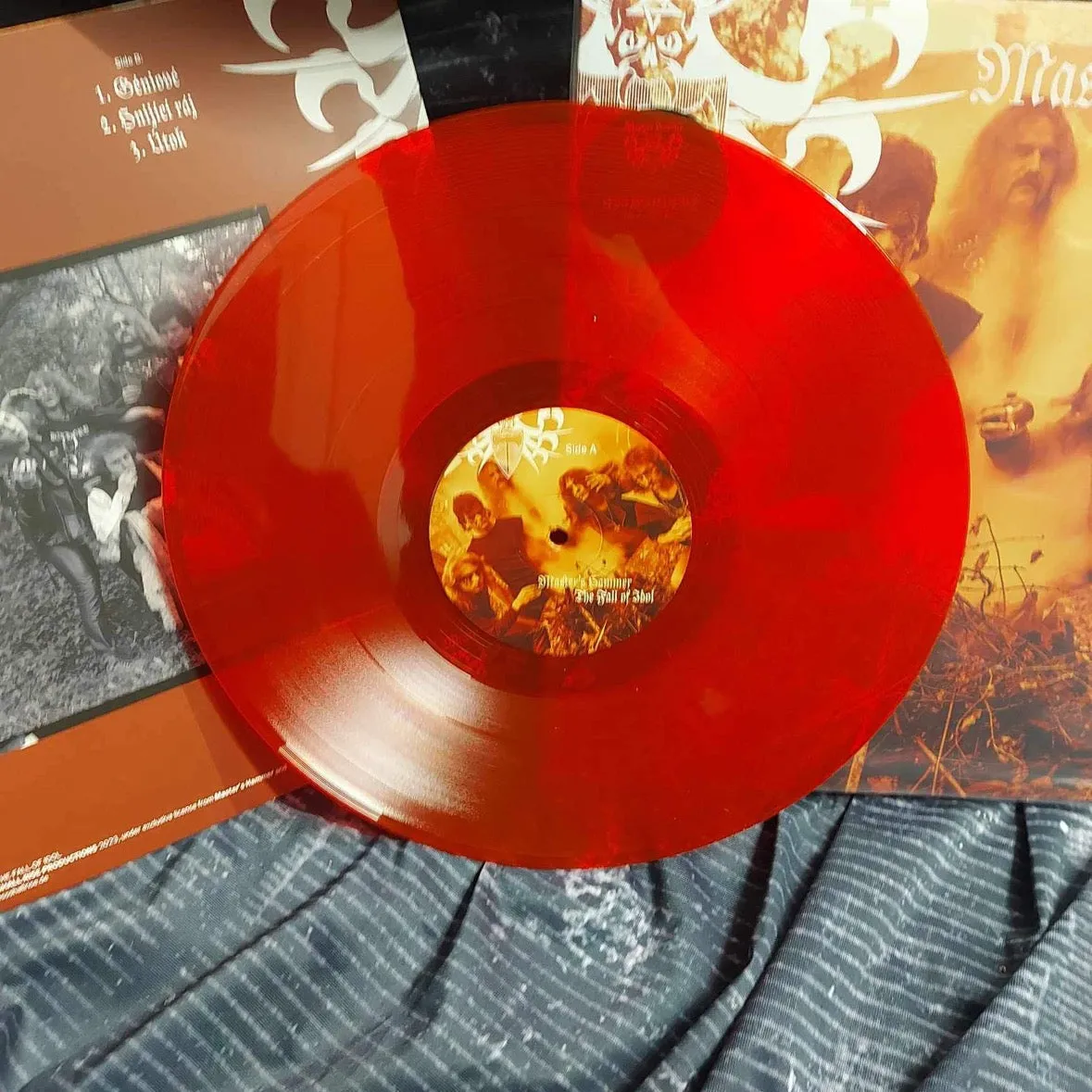MASTER'S HAMMER: The Fall of Idol LP (ltd 400 copies, 180g transparent red vinyl, download code, poster, booklet)