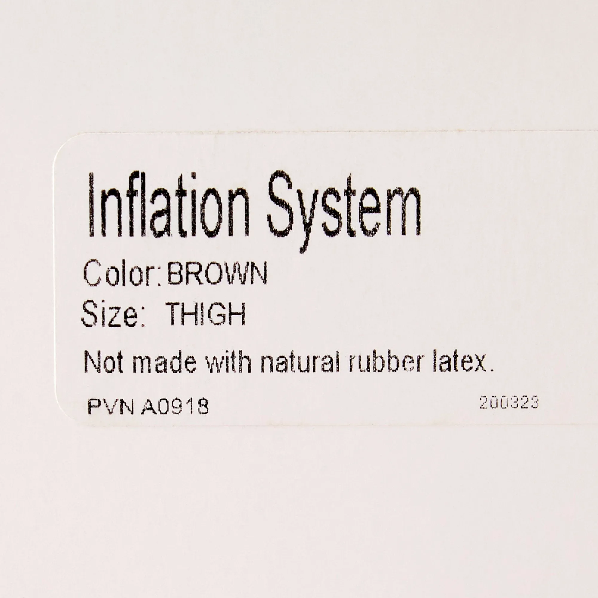 McKesson Lumeon™ Blood Pressure Cuff and Bulb, Nylon Cuff, X-Large Cuff, Brown, 40 - 66 cm, Thigh