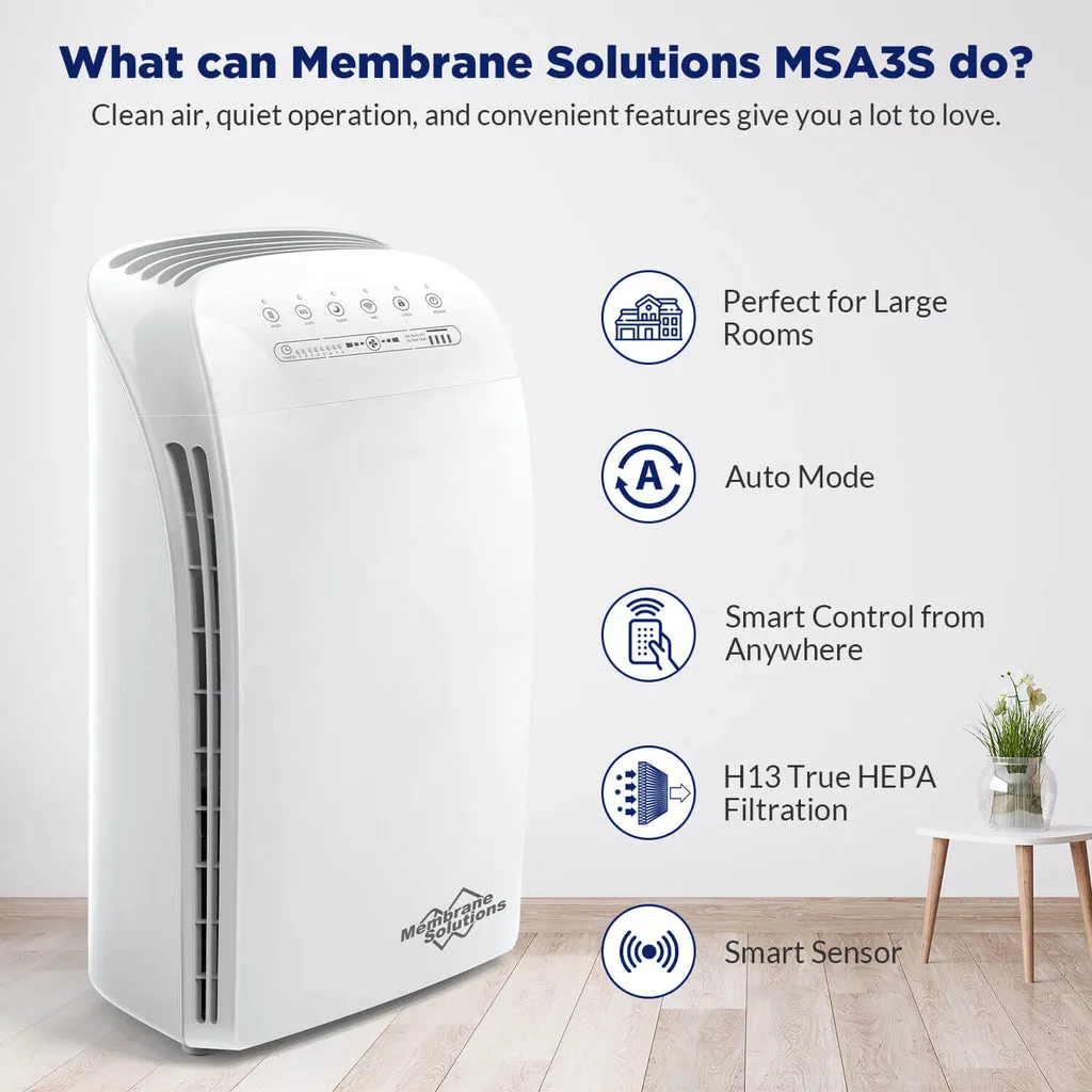 Membrane Solutions MSA3S Neo Smart WiFi Air Purifier