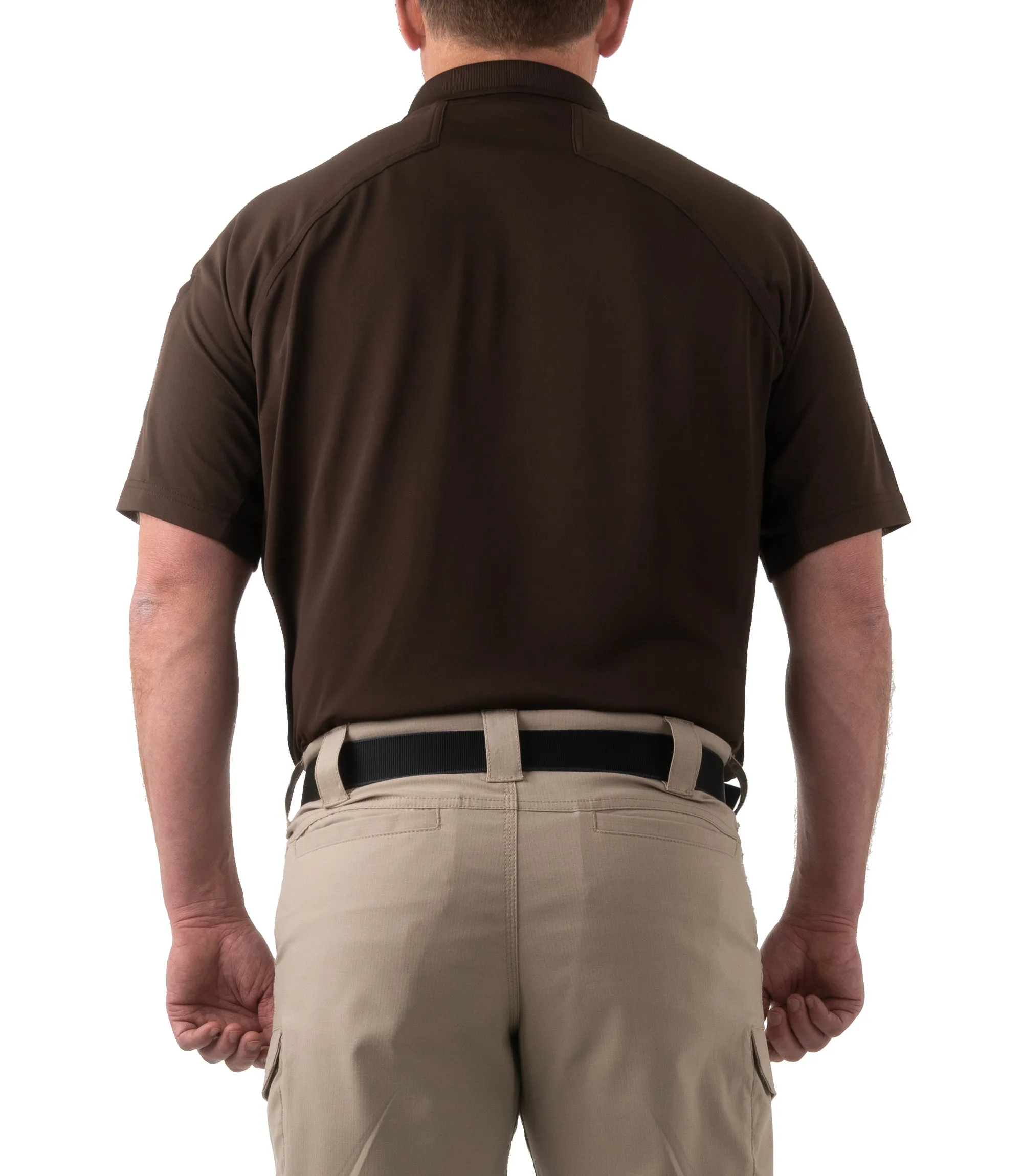 Men's Performance Short Sleeve Polo / Kodiak Brown
