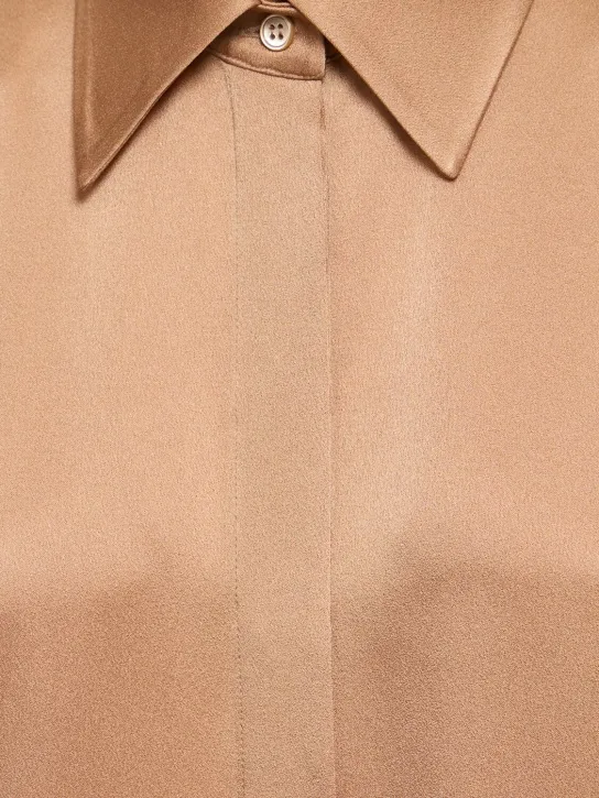 Michael Kors Collection   Hansen satin shirt 
