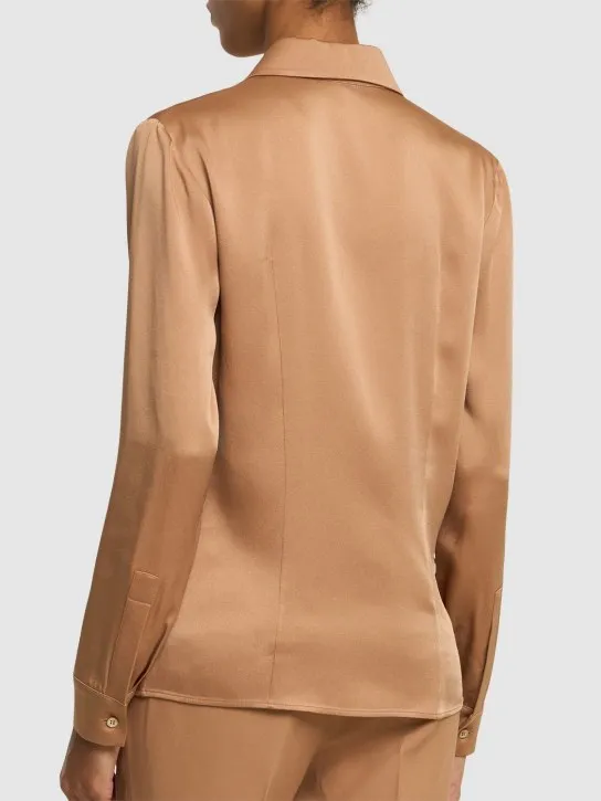 Michael Kors Collection   Hansen satin shirt 