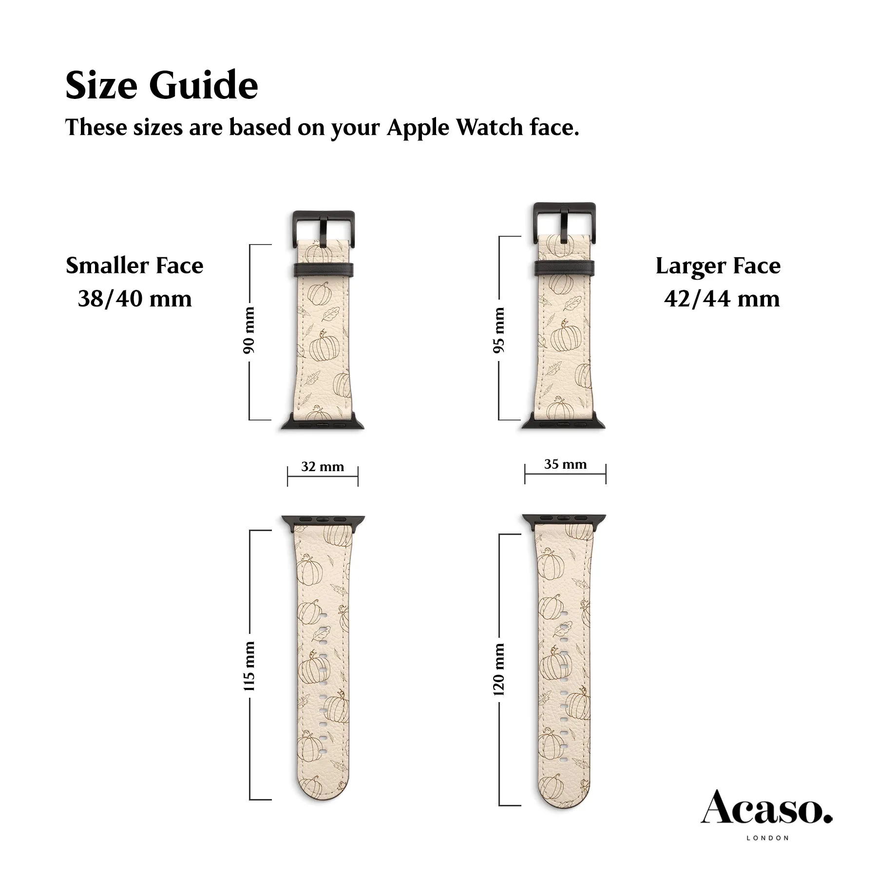 Mini Pumpkins Apple Watch Strap