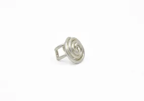 Mini Wire Wrapped Sterling Silver Ear Cuff, Right or Left Ear Cuff