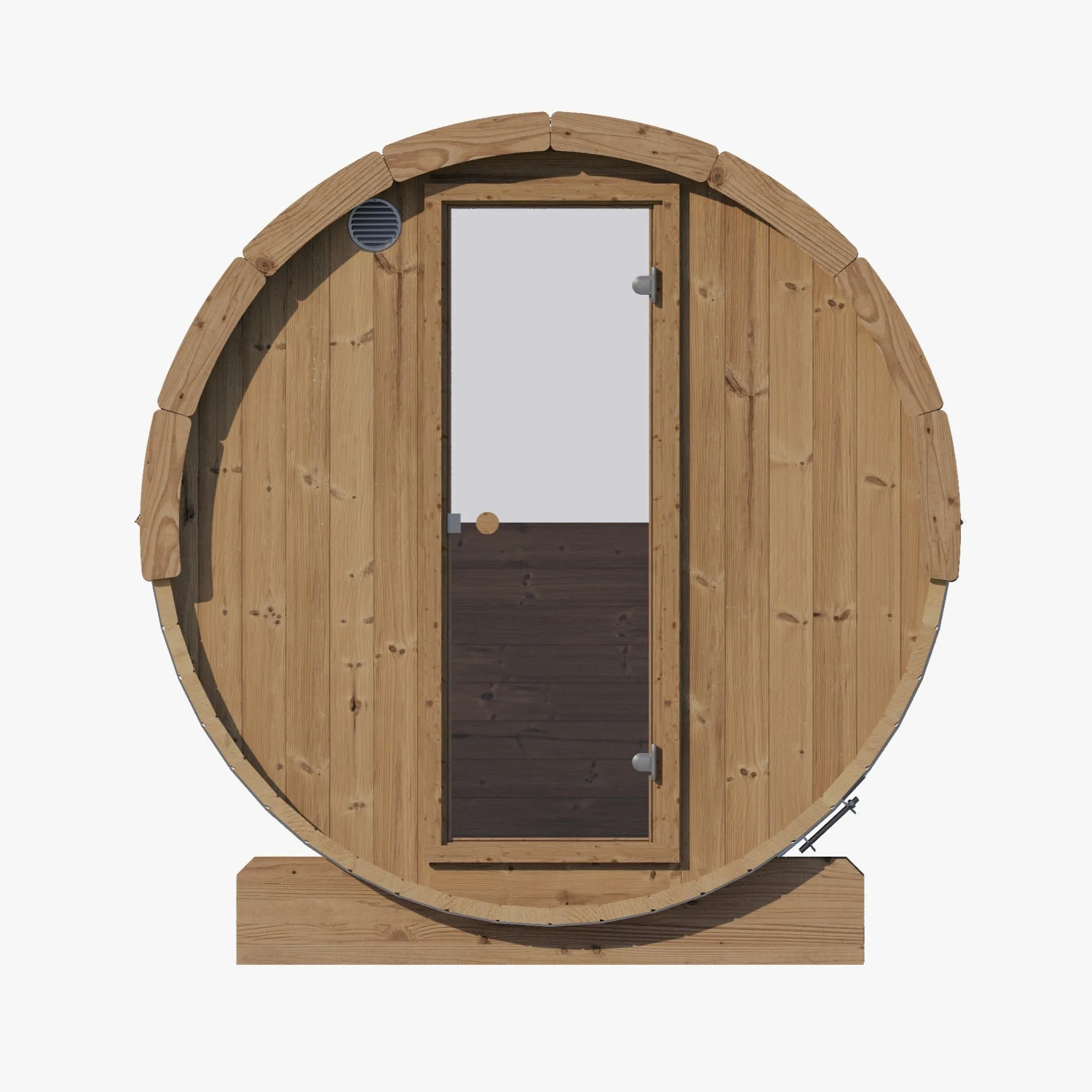 Model E7W 4 Person Barrel Sauna