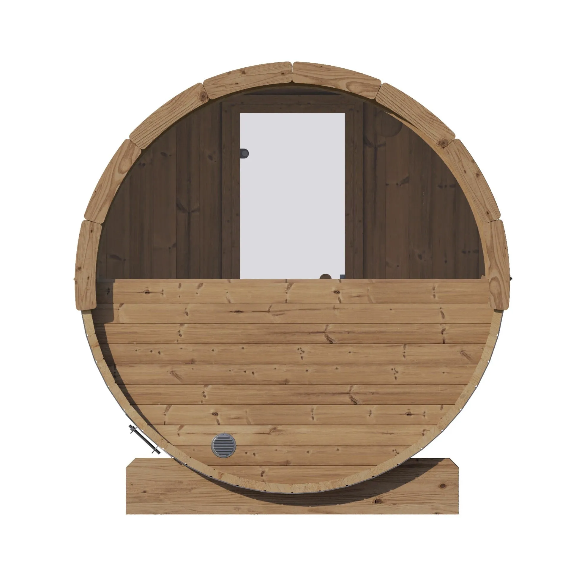 Model E7W 4 Person Barrel Sauna