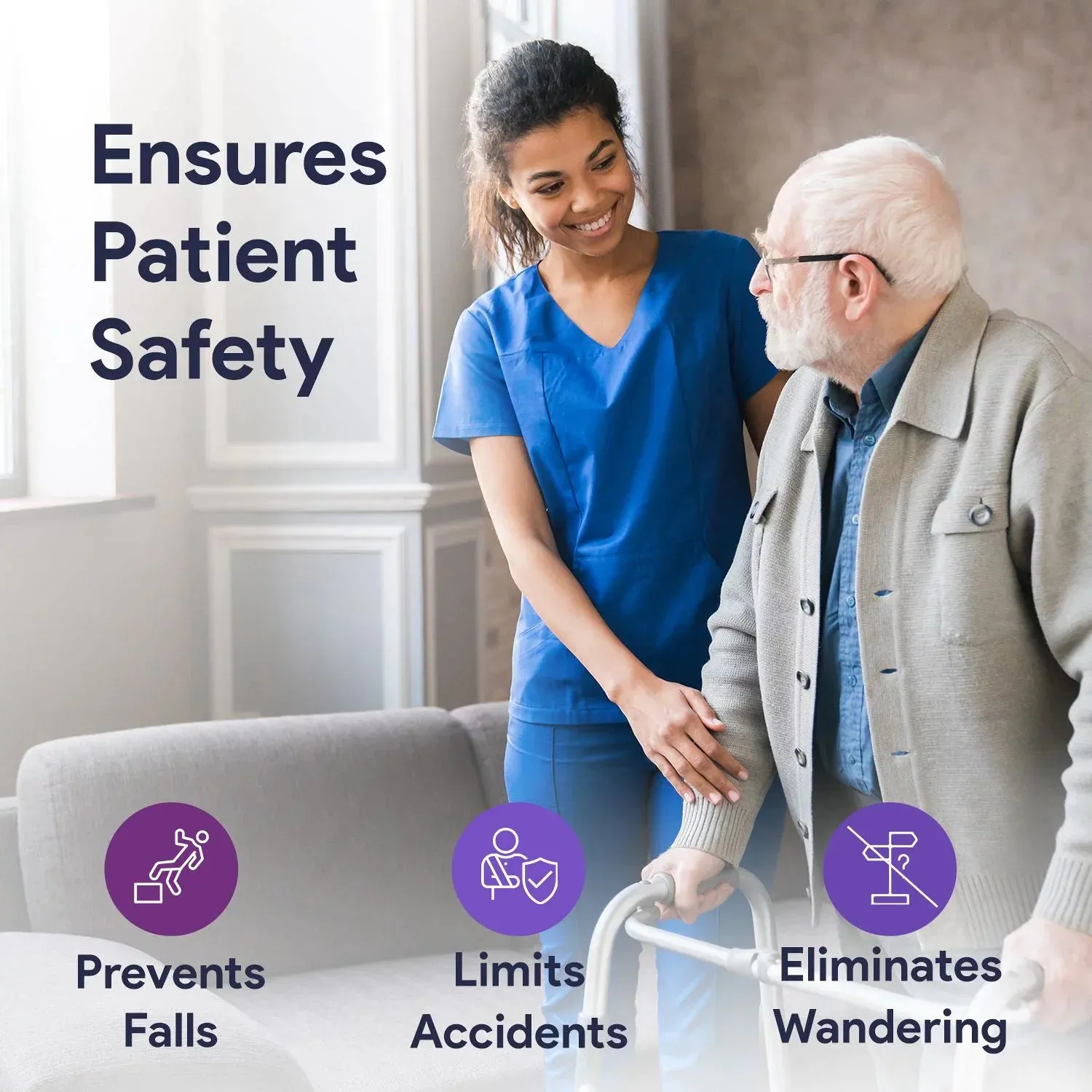 Motion Sensor Bed Alarm For Elderly Dementia Patients