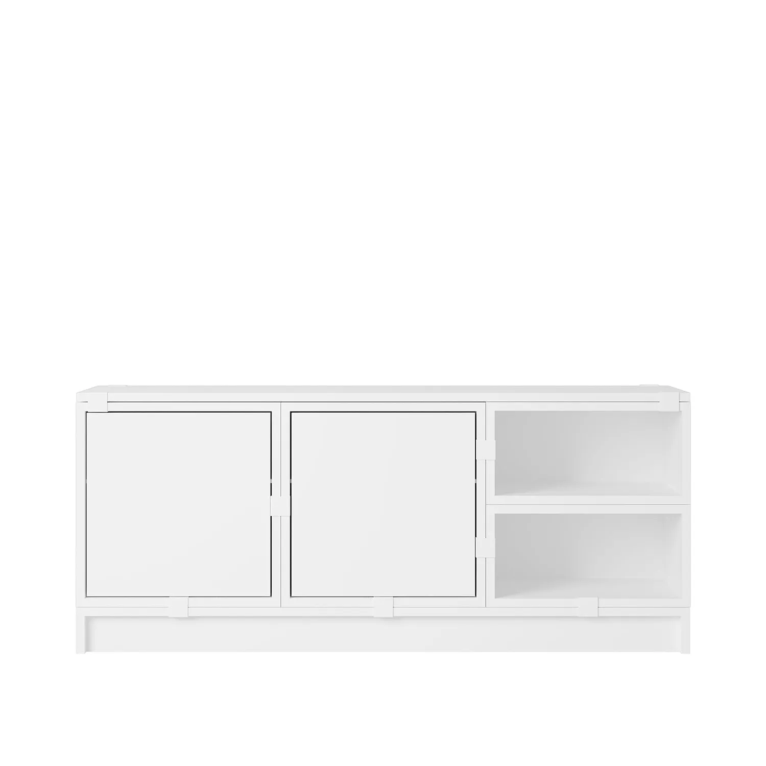 muuto | stacked storage system | module with backboard | small white