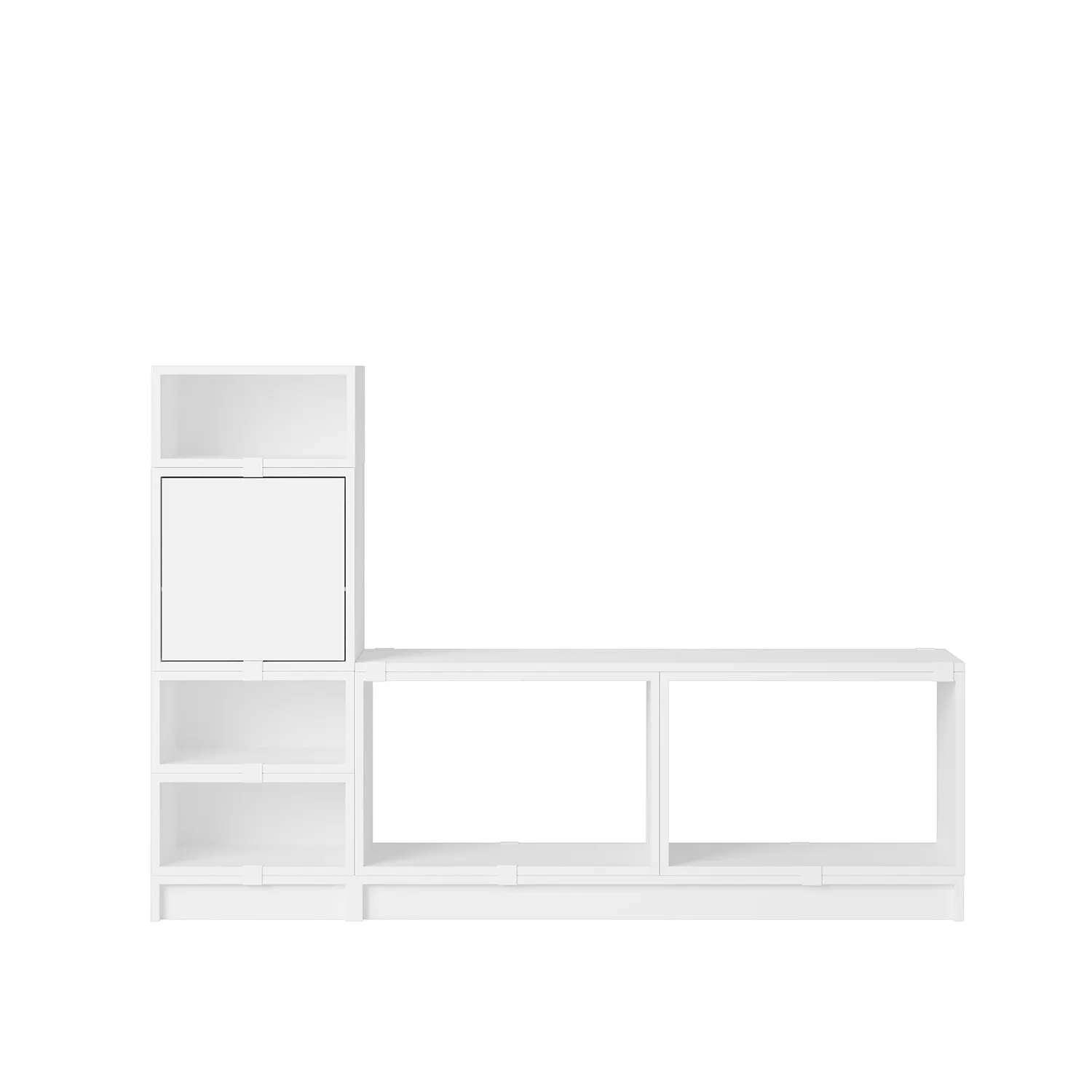 muuto | stacked storage system | module with backboard | small white