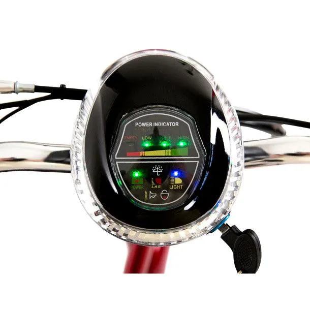 New Drive Medical ZooMe 3-Wheel Recreational Mobility Scooter | Max Speed 15 MPH | 300 LBS Weight Capacity