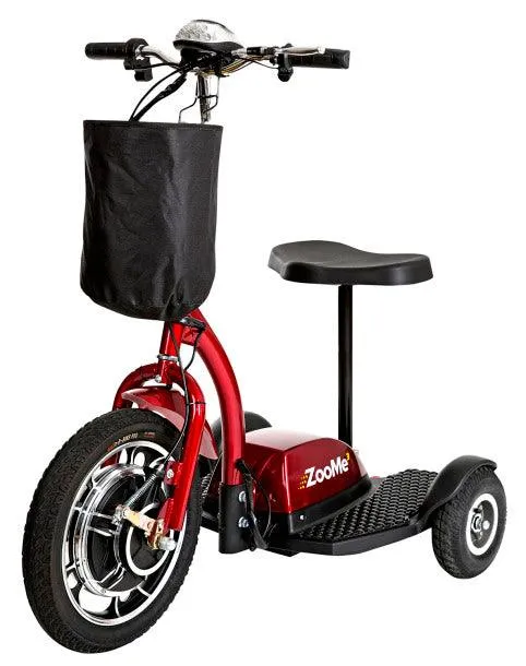 New Drive Medical ZooMe 3-Wheel Recreational Mobility Scooter | Max Speed 15 MPH | 300 LBS Weight Capacity