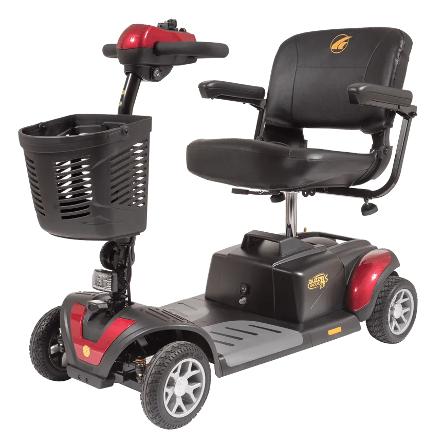 New Golden Technologies Buzzaround XLS HD 4-Wheel Full Size Mobility Scooter | Max Speed 4 MPH | 325 LBS Weight Capacity