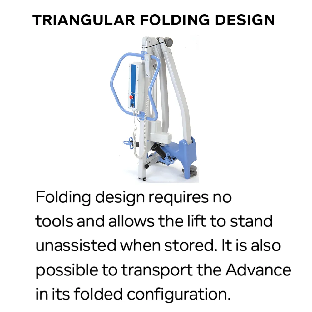New Joerns Hoyer Advance Patient Lift | Foldable & Portable! | 340 LBS Weight Limit