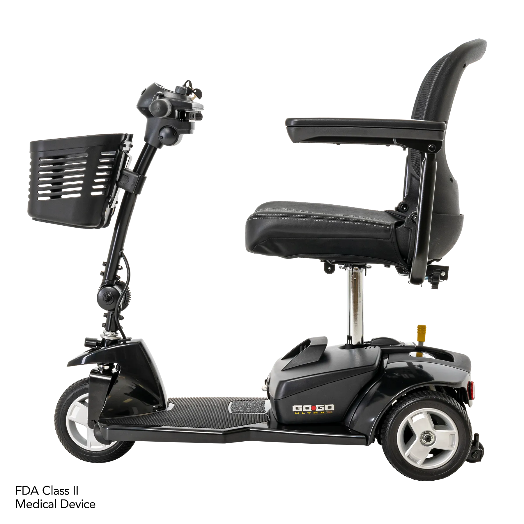 New Pride Mobility Go-Go Ultra X 3-Wheel Mobility Scooter | Max Speed 4 MPH | 300 LBS Weight Capacity